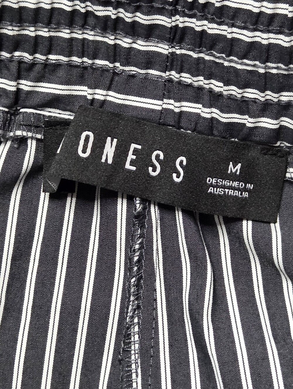 Lioness Cobain Pants Onyx Stripe NWOT - Picture 9 of 12